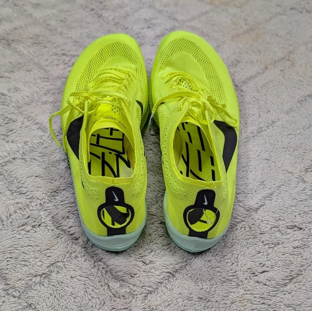 Nike ZoomX Dragonfly Track Field Distance Spikes Volt Mint Mens 12 DR9922-700
